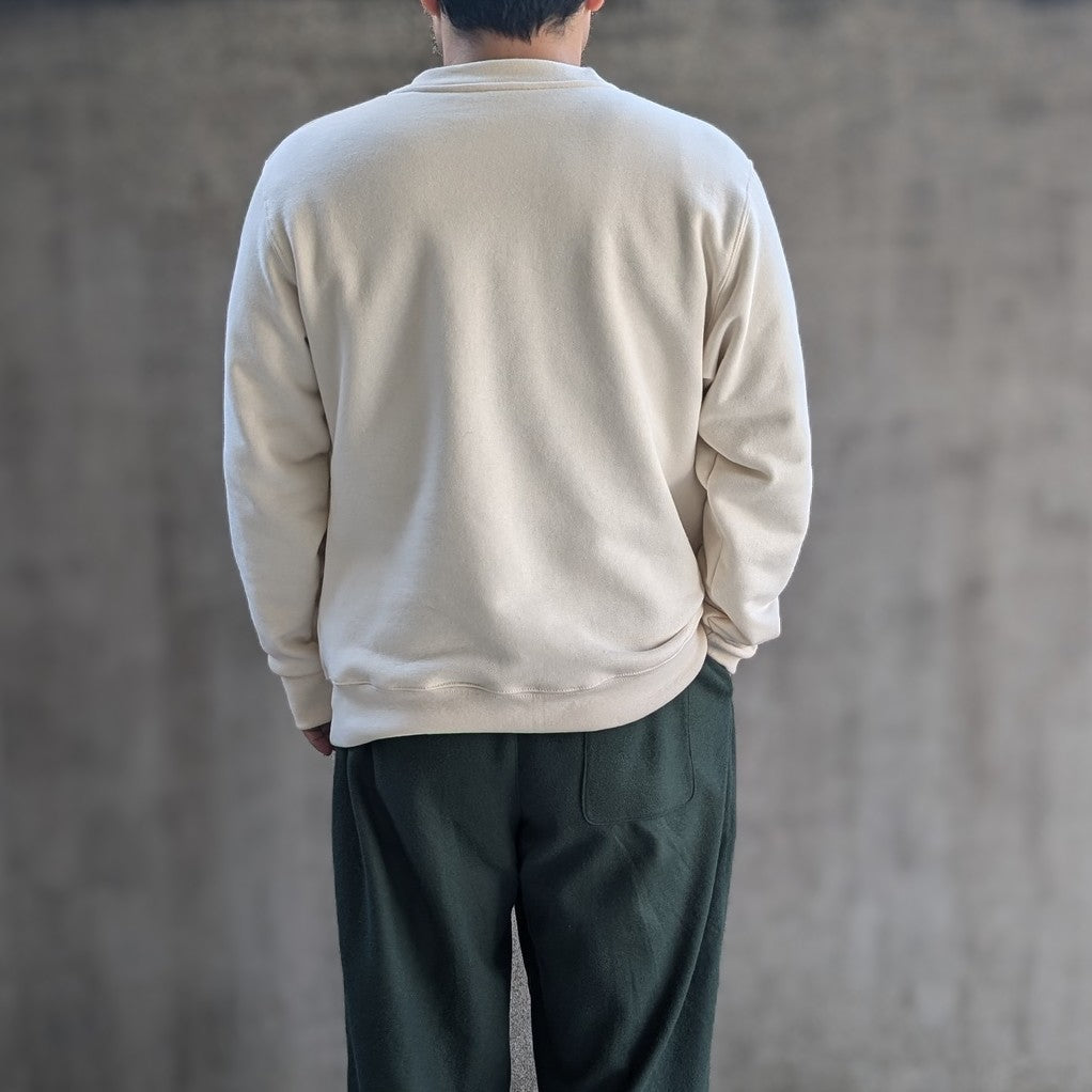 <OSOCU> 国産吊り編み生地のスウェットトップス